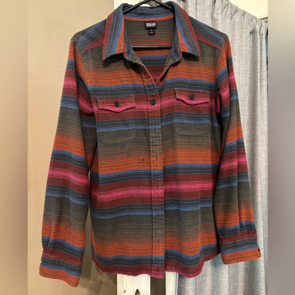 Women’s Patagonia blanket stripe flannel